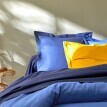Lenjerie de pat în culori solide, din bumbac