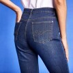 Strečové rovné džínsy