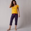 3/4 pyžamové kalhotky s potiskem hvězdiček Estrella