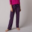 Pyžamové kalhoty s potiskem proužků Estrella