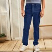 Pohodlné bavlněné džíny, uvnitř. délka nohavic 82 cm