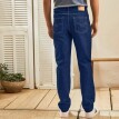 Pohodlné bavlnené džínsy, vnútor. dĺžka nohavíc 72 cm