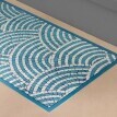 Vinylový koberec s efektom mozaiky