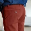 Gabardénové chino kalhoty