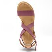 Ploché kožené sandále, eco-friendly