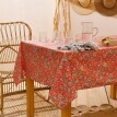 Súprava 4 textilných obrúskov s kvetinovým vzorom Indian Summer