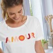 Dámske tričko s potlačou "Amour"