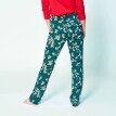 Pyžamové nohavice s japonským vzorom