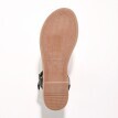 Žabkové sandále s bižutériovou ozdobou