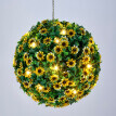 LED květinová koule s osvětlením