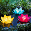 Solárne plávajúce dekorácie Lotus