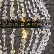 Venkovní LED lustr Křišťál