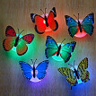 8 LED motýľov