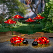 1 lumină solară „Toadstool”.