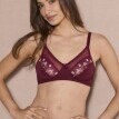 Podprsenka „Caminata“ zn. Confidence Lingerie® s výšivkou, bez kostic