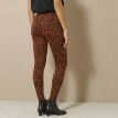 Leggings cu talie elastică și imprimeu leopard