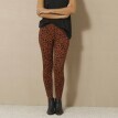 Leggings cu talie elastică și imprimeu leopard