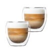 2 Pahare Cappuccino cu perete dubl 250ml