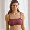 Čipková bandeau podprsenka Orellana s diskrétnymi kosticami zn. Confidence Lingerie®