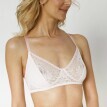 Tulcan Confidence Lingerie® csipkés, félig párnázott melltartó, merevítő nélkül