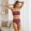 Čipková bandeau podprsenka Orellana s diskrétnymi kosticami zn. Confidence Lingerie®