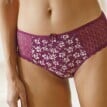 Zestaw 2 koronkowych majtek maxi z roślinnym nadrukiem Coria Confidence Lingerie