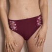 Chiloți clasici "Caminata" de la Confidence Lingerie® în microfibră cu broderie