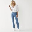 Pantaloni modelatori cu talie elastică și efect de burtă plată