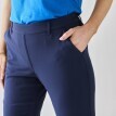 7/8 pantaloni înguste de culoare solidă