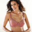 Priliehavá podprsenka  „Rima“ zn. Confidence Lingerie® z mikrovlákna a čipky, s kosticami