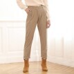 Pantaloni 7/8 din catifea corduroy