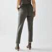 7/8 pantaloni înguste de culoare solidă