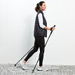 2 db Nordic walking bot, fekete szettben