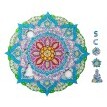 Puzzle din lemn Mandala, set de 204 buc.