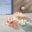 Suport pentru lumânare tip floare de lotus