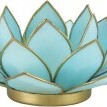 Suport pentru lumânare tip floare de lotus