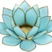 Suport pentru lumânare tip floare de lotus