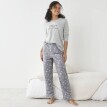 Pijamale din microfleece cu motiv de sezon