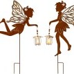 LED Lumină de grădină Fairy, set de 2