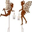 LED Lumină de grădină Fairy, set de 2