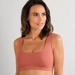 Set de 2 sutiene bolero din bumbac, fără armătură