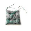 Set de 2 tampoane pentru scaune cu imprimeu tropical