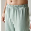 Pantaloni lungi de pijama de culoare solidă