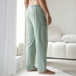 Pantaloni lungi de pijama de culoare solidă