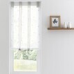 Roller blind cu broderie de frunze