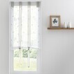 Roller blind cu broderie de frunze