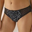 Sada 2 kalhotek midi Coria Confidence Lingerie® z bavlny a krajky, s potiskem květin