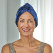 Satynowy turban do spania