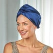 Satynowy turban do spania