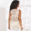 Dlhý macramé top